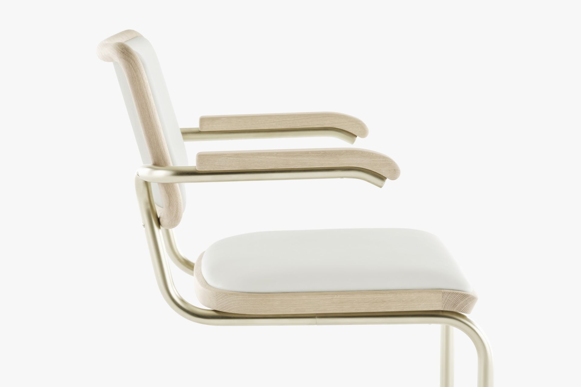 JS. Thonet by Jil Sander S 64 P / S64P Freischwinger Thonet