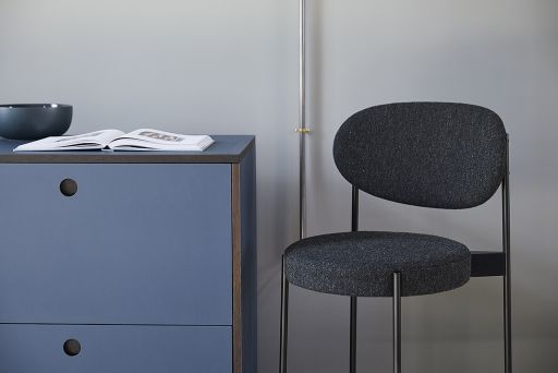 Series 430 Bar Stool Barhocker 75 cm SCHWARZ / REMIX 123 Verpan EINZELSTÜCK