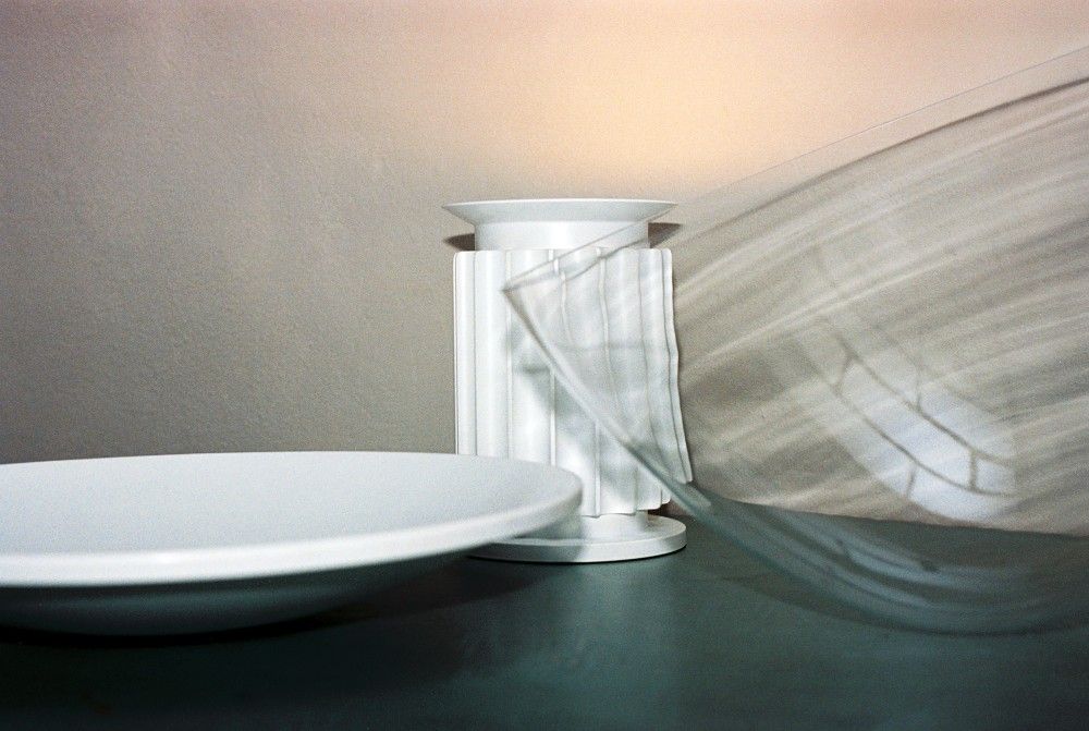 Taccia Small LED Weiß matt Table lamp Tischleuchte Flos