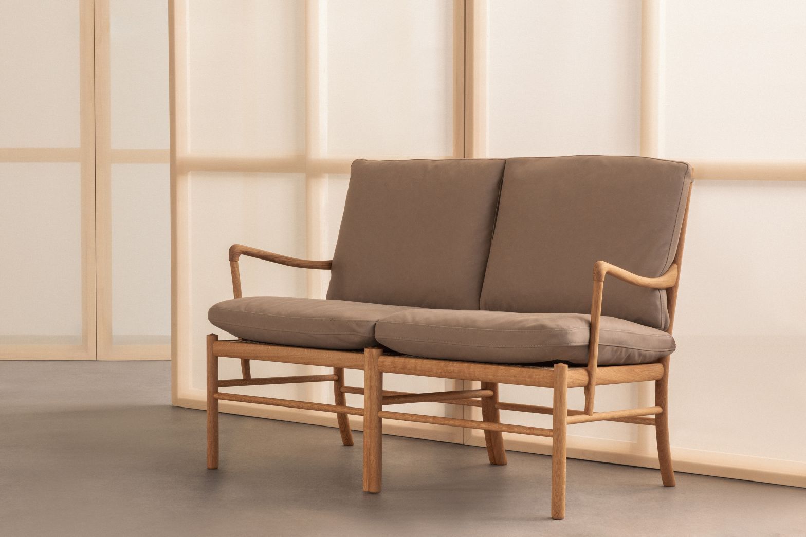 OW149-2 Colonial 2-Sitzer Sofa Carl Hansen & Søn