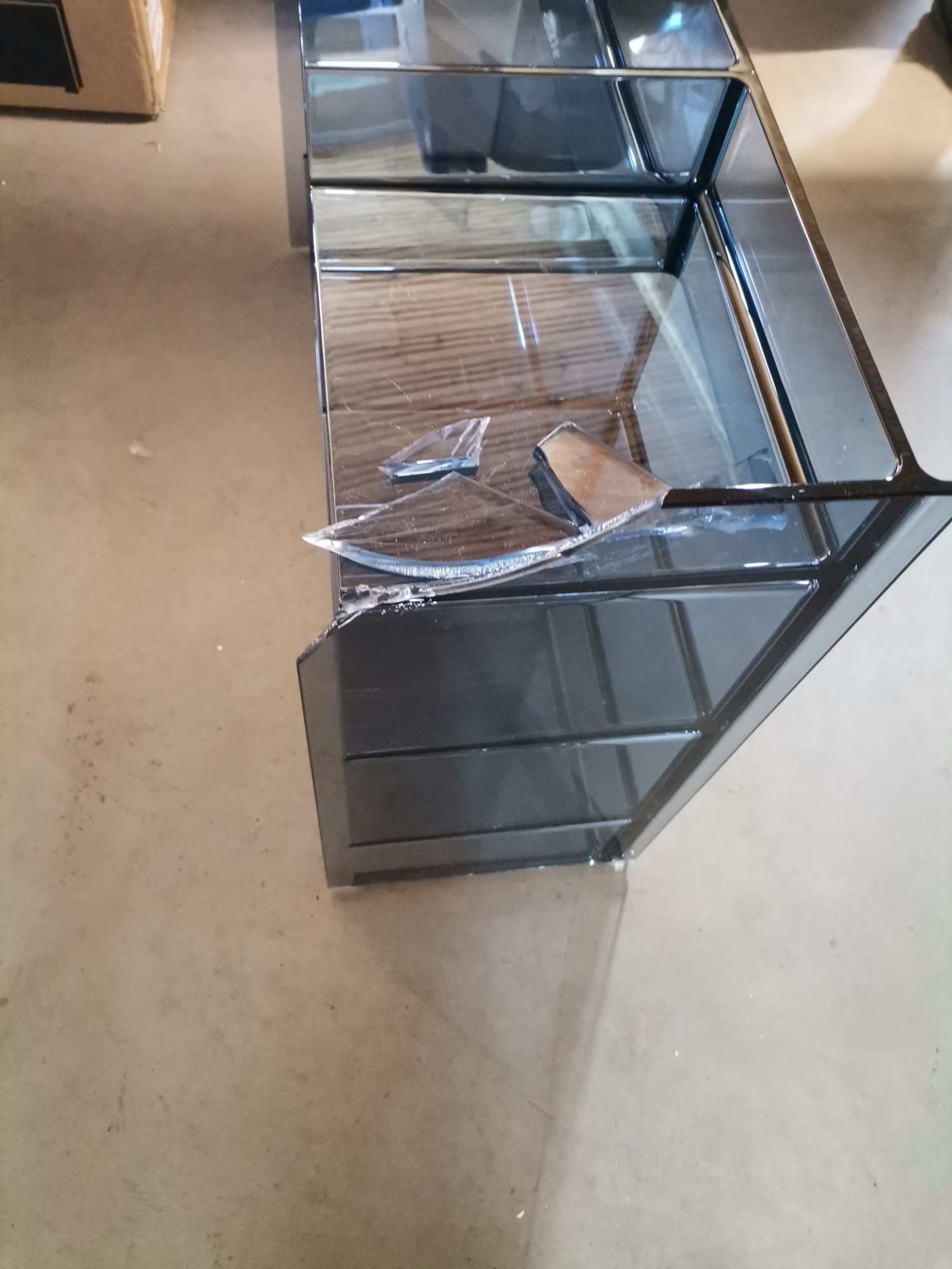 Sound-Rack Regalsystem DÄMMERUNGSBLAU Kartell MÄNGELEXEMPLAR