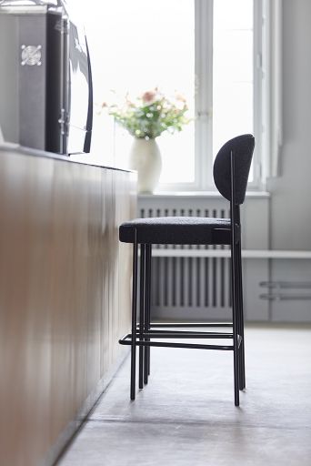 Series 430 Bar Stool Barhocker 75 cm SCHWARZ / REMIX 123 Verpan EINZELSTÜCK