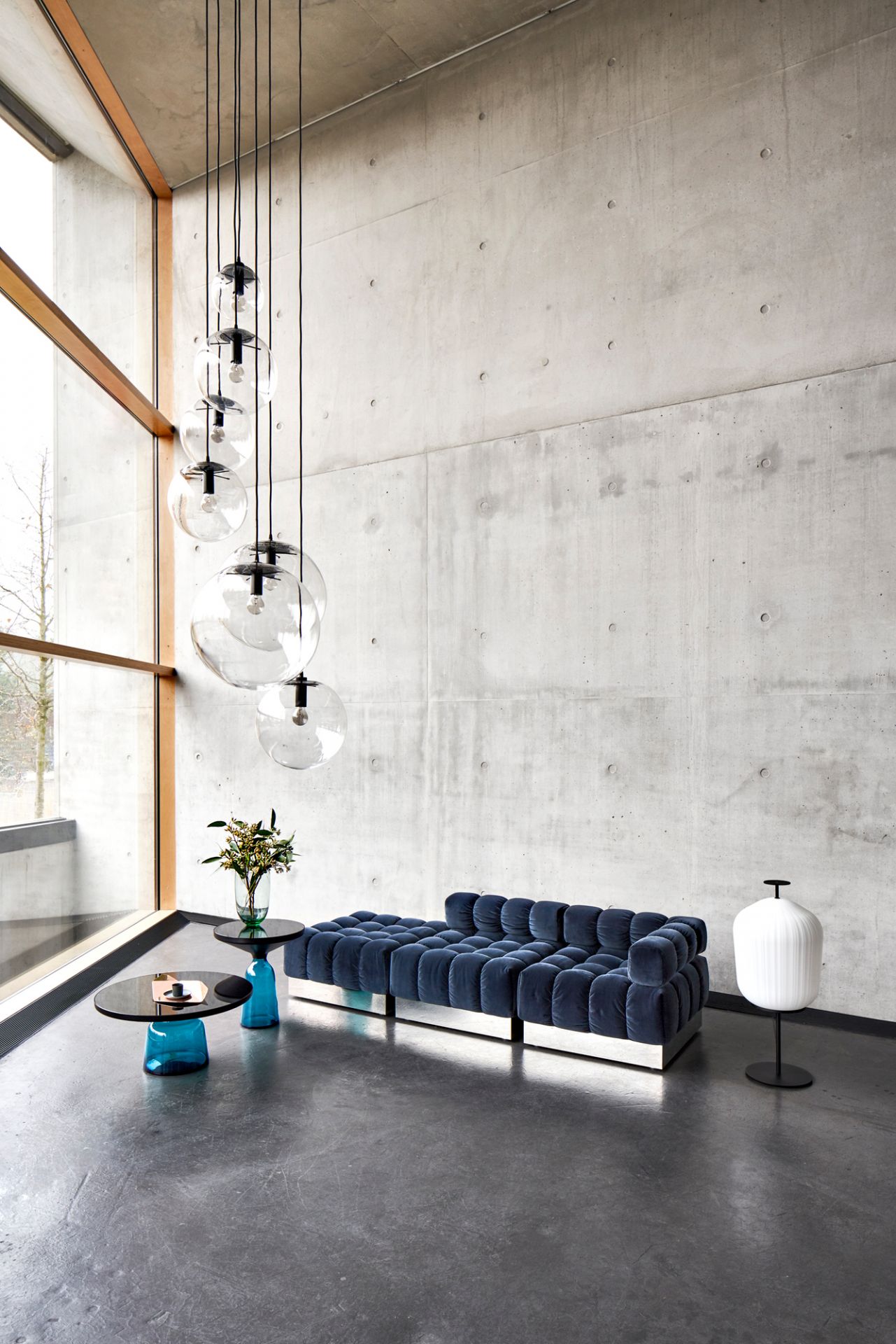 Plissée Floor Lamp Stehleuchte ClassiCon Bronze