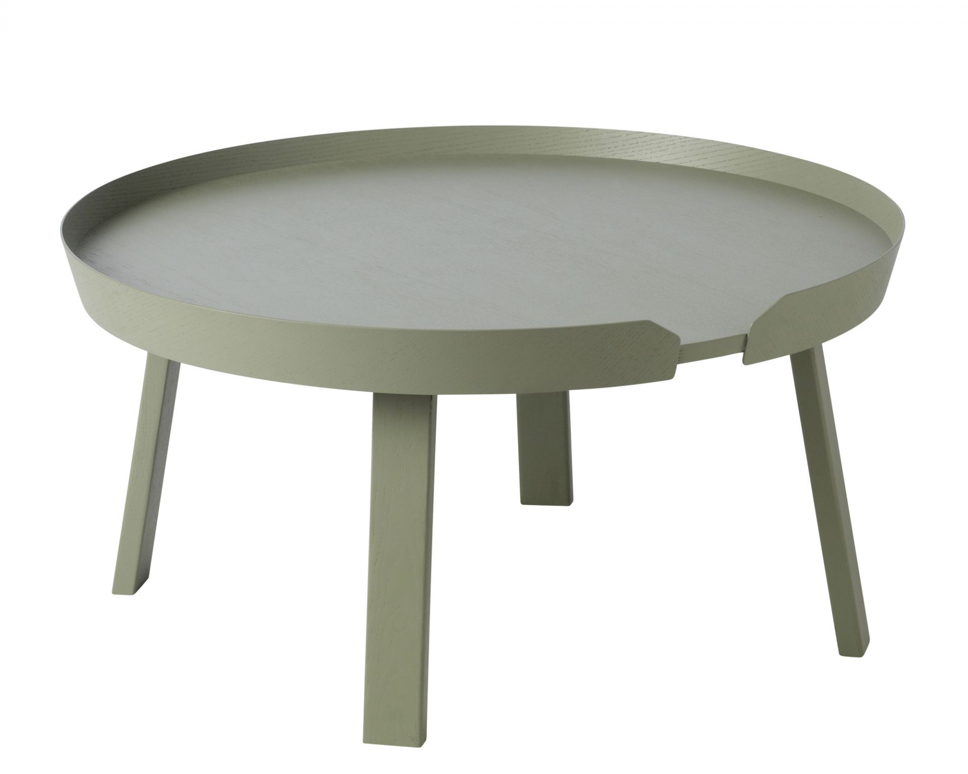 Around Coffee Table Large Couchtisch Eiche Muuto