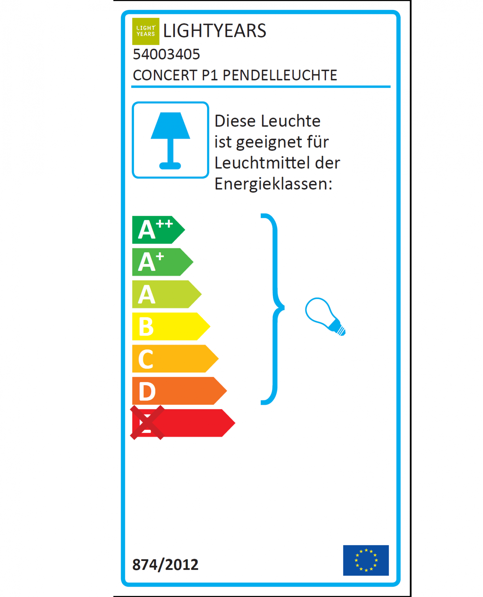 Concert Pendelleuchte Fritz Hansen