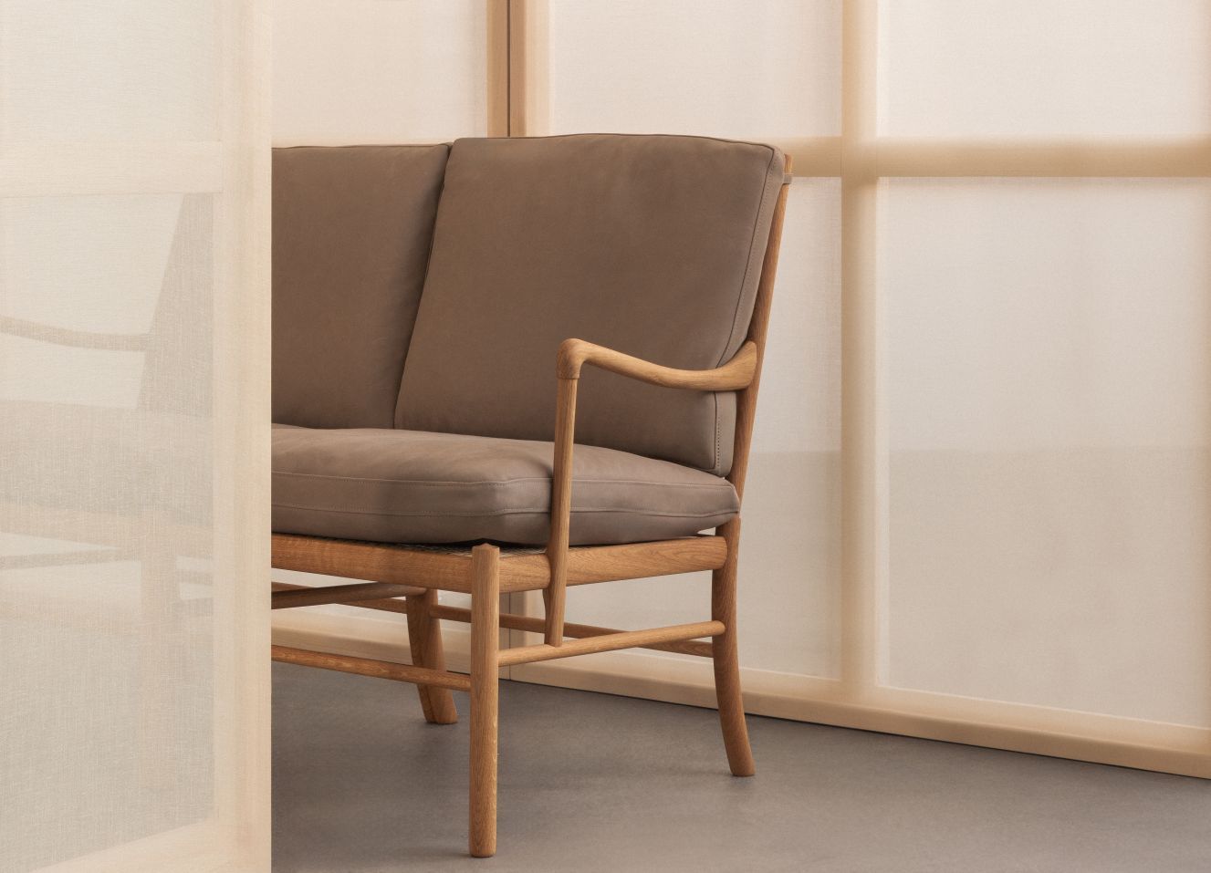 OW149-2 Colonial 2-Sitzer Sofa Carl Hansen & Søn