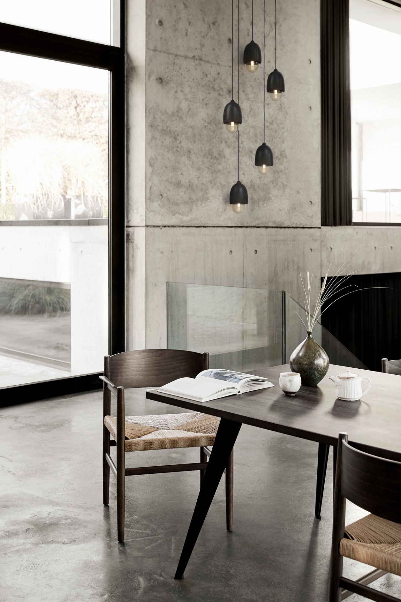 Nestor Stuhl Mater Eiche geflecht