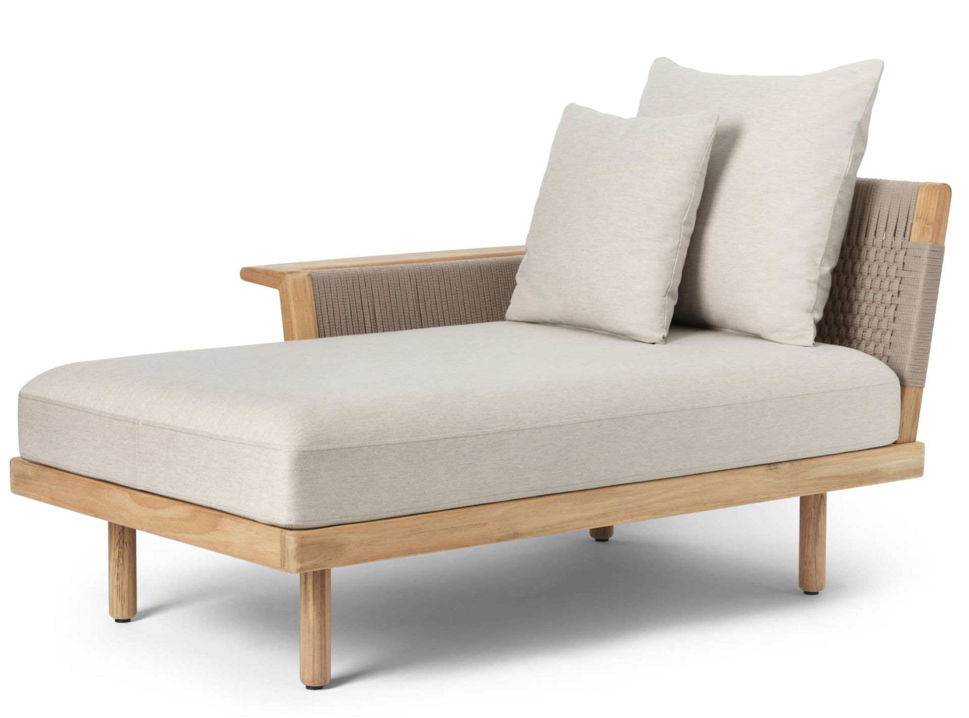 E540 Embrace Sofa Modul mit Seitenlehne und Beistelltisch Outdoor Carl Hansen & Søn