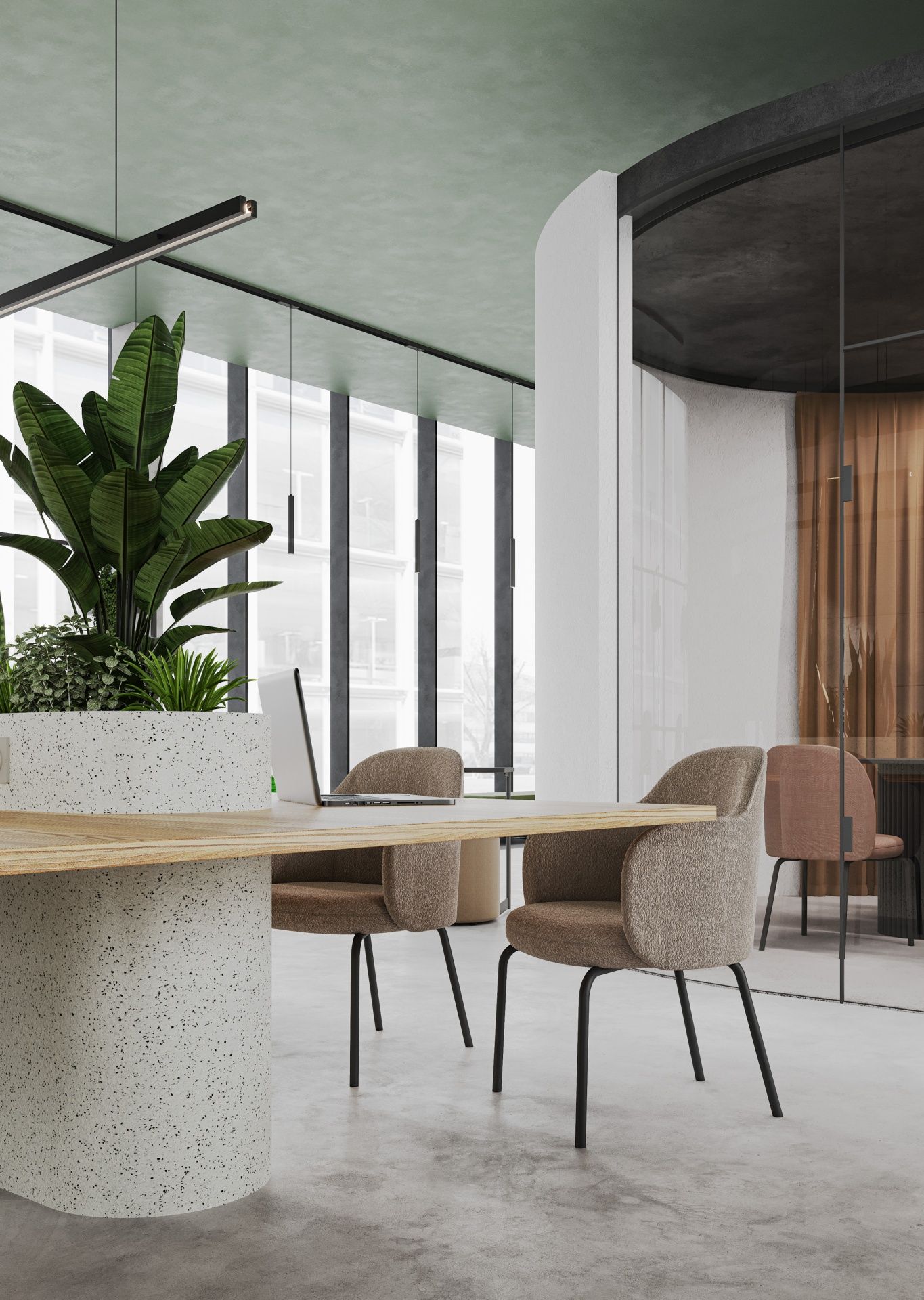 flos FS KP 215 Armlehnenstuhl / Konferenzstuhl Bejot