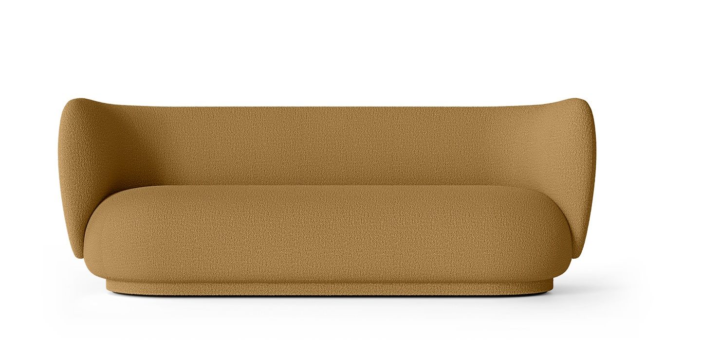 Rico Sofa 3-Sitzer Wool Bouclé Ferm Living