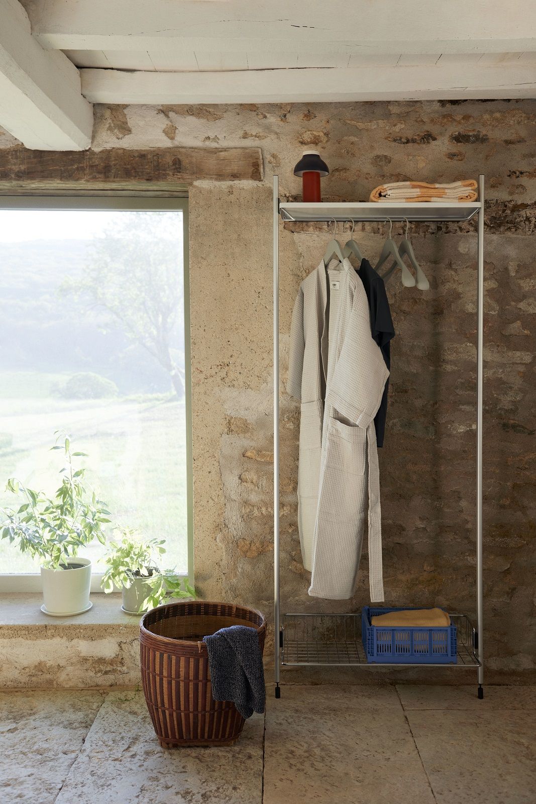 Soft Coat Hanger Bar-Wide 44 Kleiderbügel 4-er Set Hay