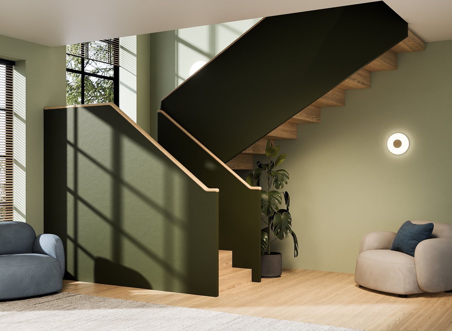 Glint Glass opal Wall lamp Wandleuchte Northern