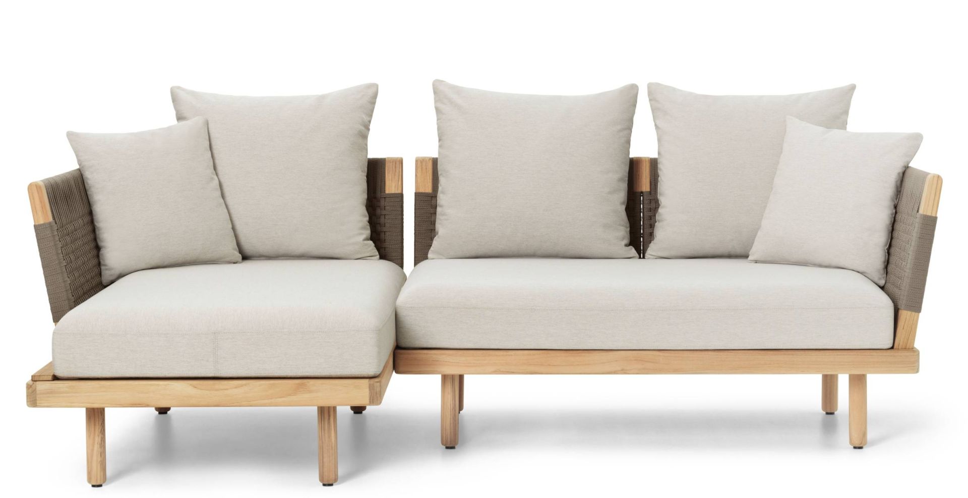 E511 Embrace Sofa Modul mit Rückenlehne und Seitenlehne Outdoor Carl Hansen & Søn