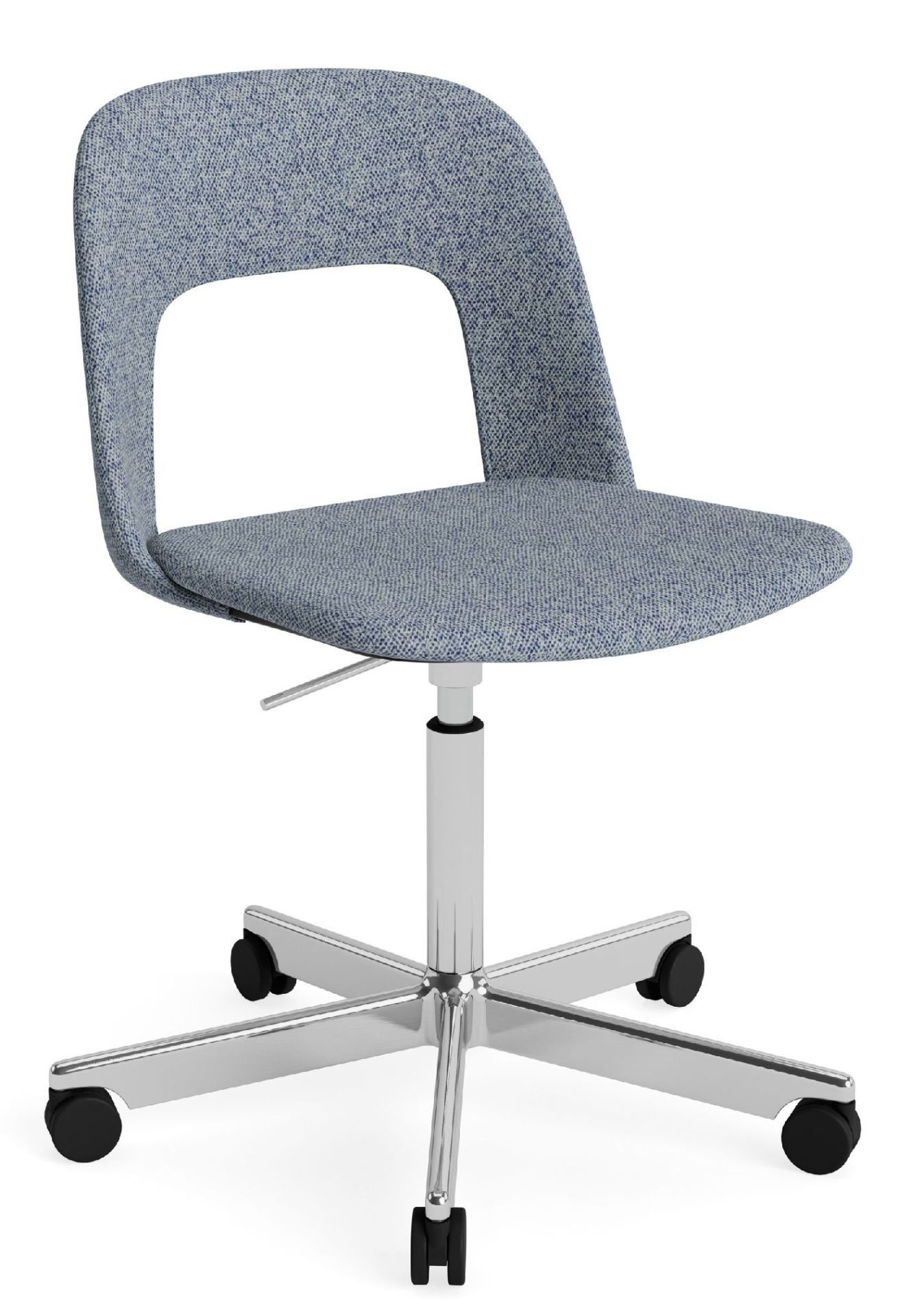 Layout Side Chair 144 5-Stern Drehfuß Stuhl Hay