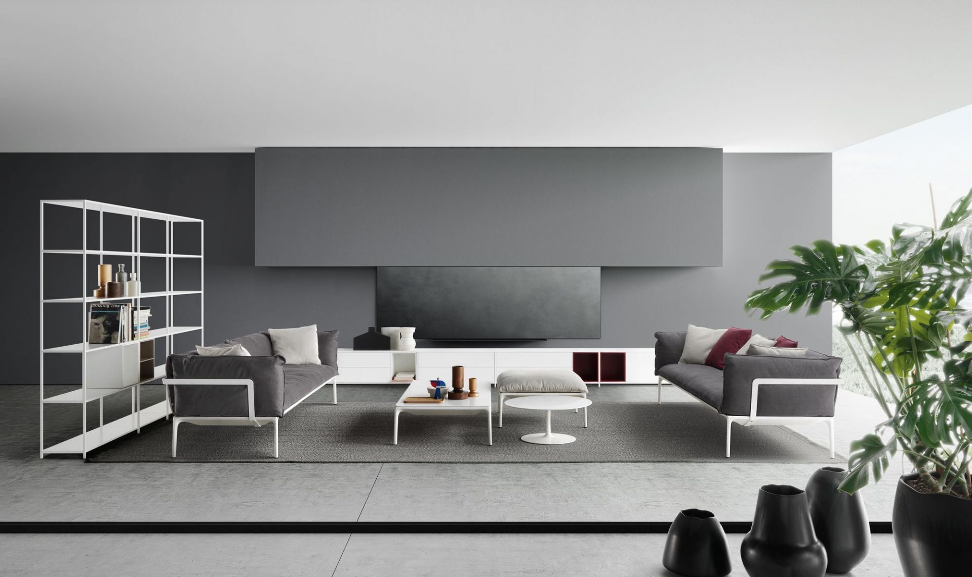 Flow Low Table Couchtisch MDF Italia