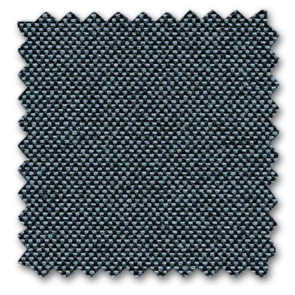 Stoffmuster Plano Nero/Eisblau für Vitra Hal Wood Stuhl, Polsterstoff Nahaufnahme, Textur.