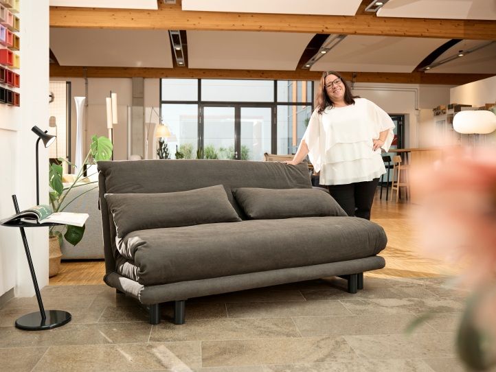 Multy First Schlafsofa 3-Sitzig mit Keilkissen ligne roset