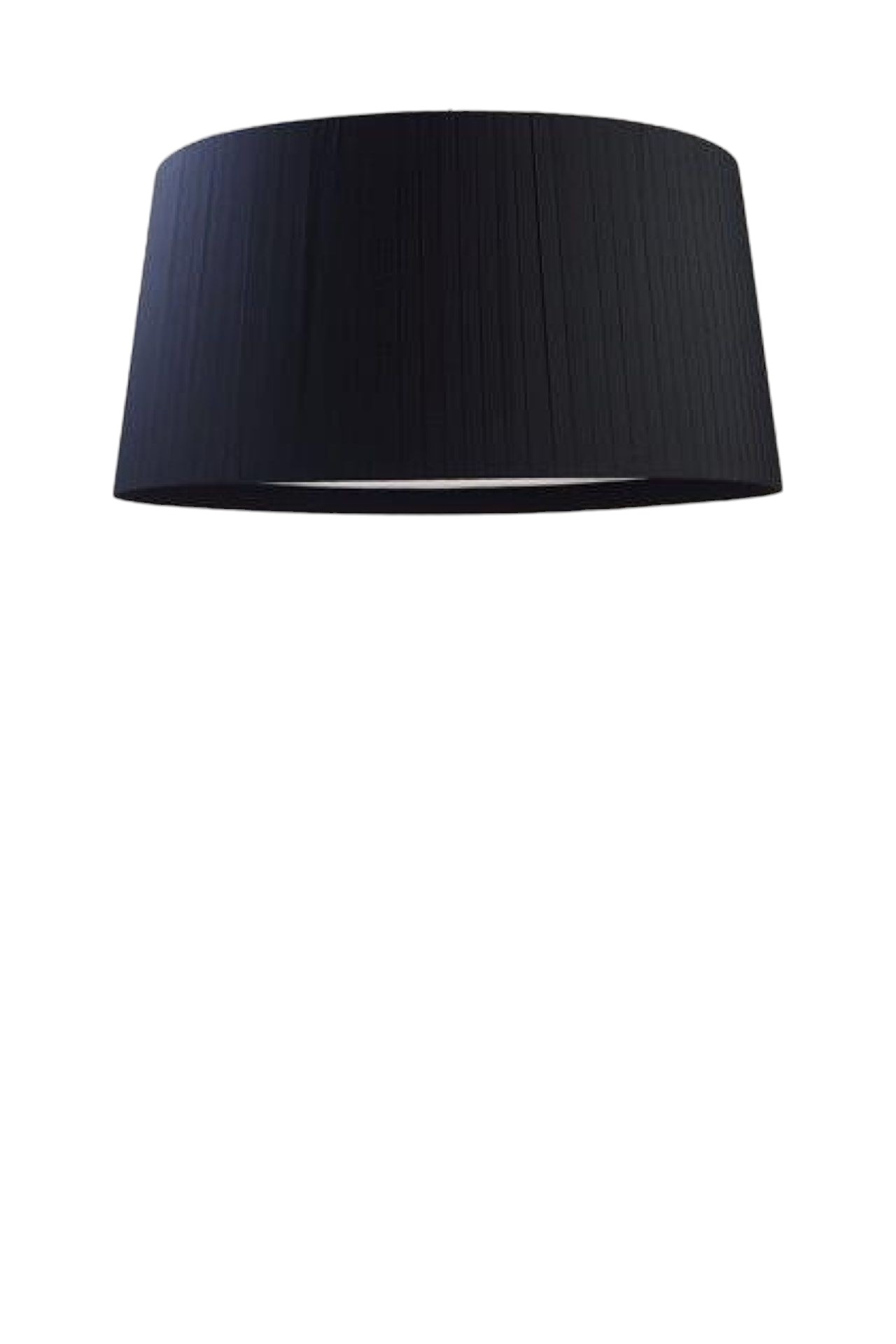 Schwarze GT1000 Pendelleuchte von Santa & Cole mit zylindrischem Lampenschirm für stilvolle Innenbeleuchtung.