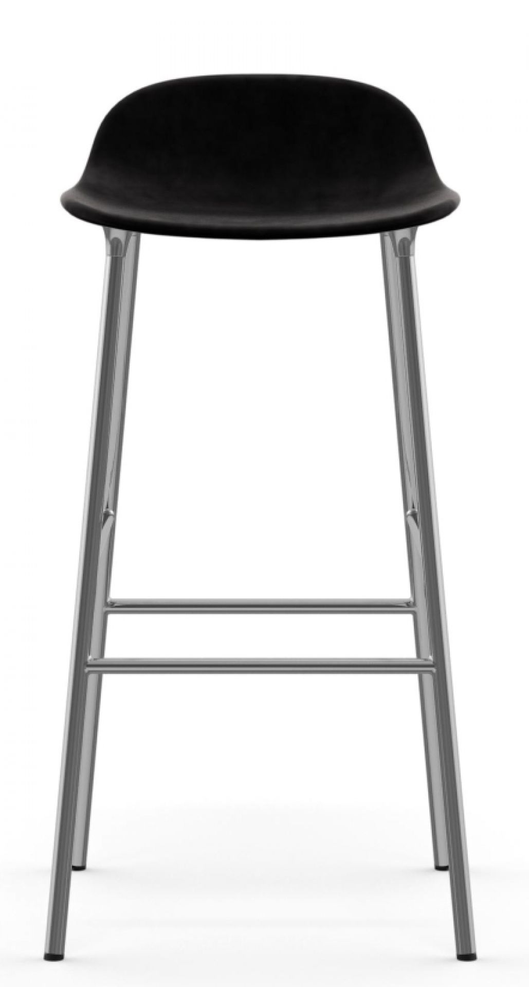 Form Barstool Barhocker H 75 cm Stahl Gepolstert Normann Copenhagen