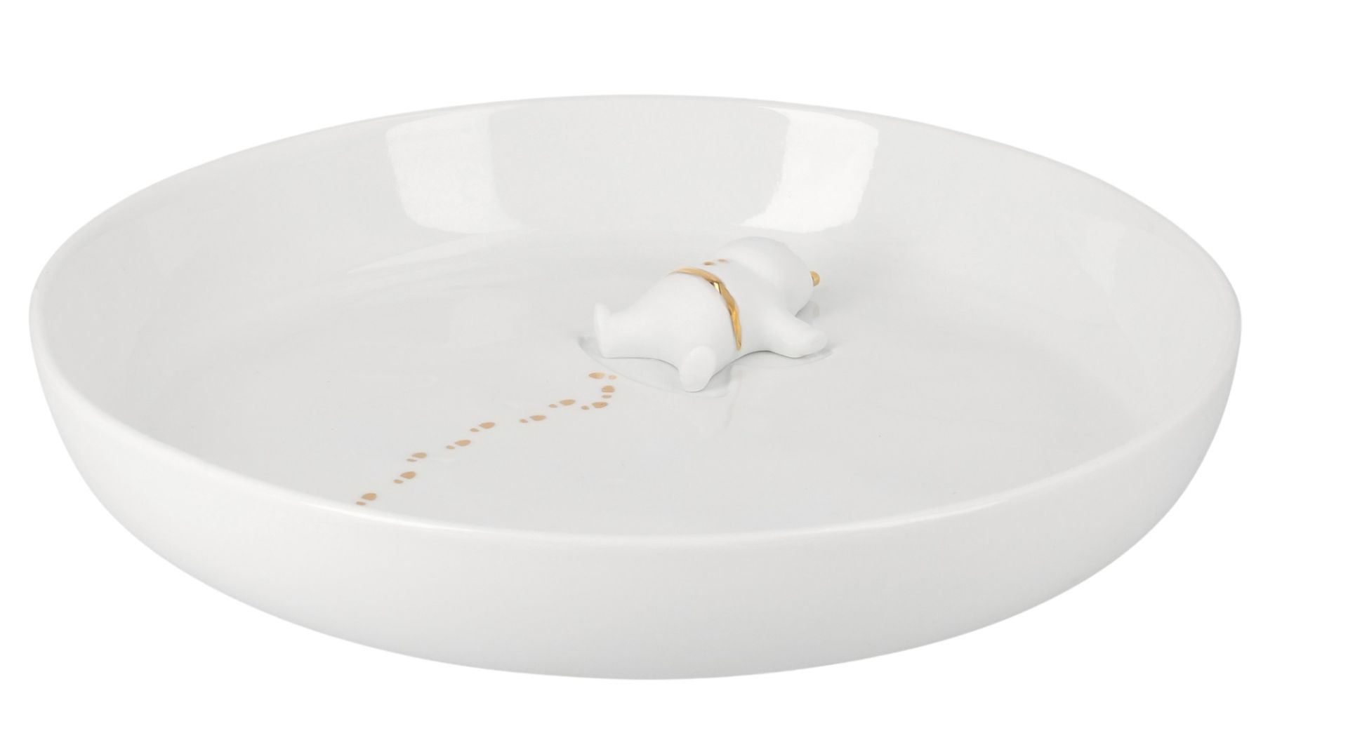 Schale Santas Schneeengel Räder