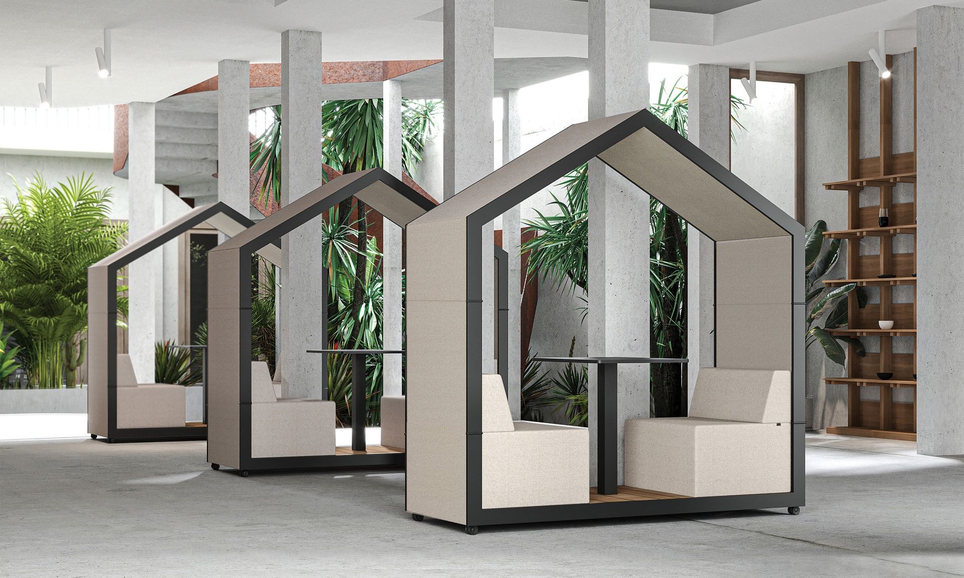 treehouse TH 2 Akustikmöbel für 2 Personen Bejot