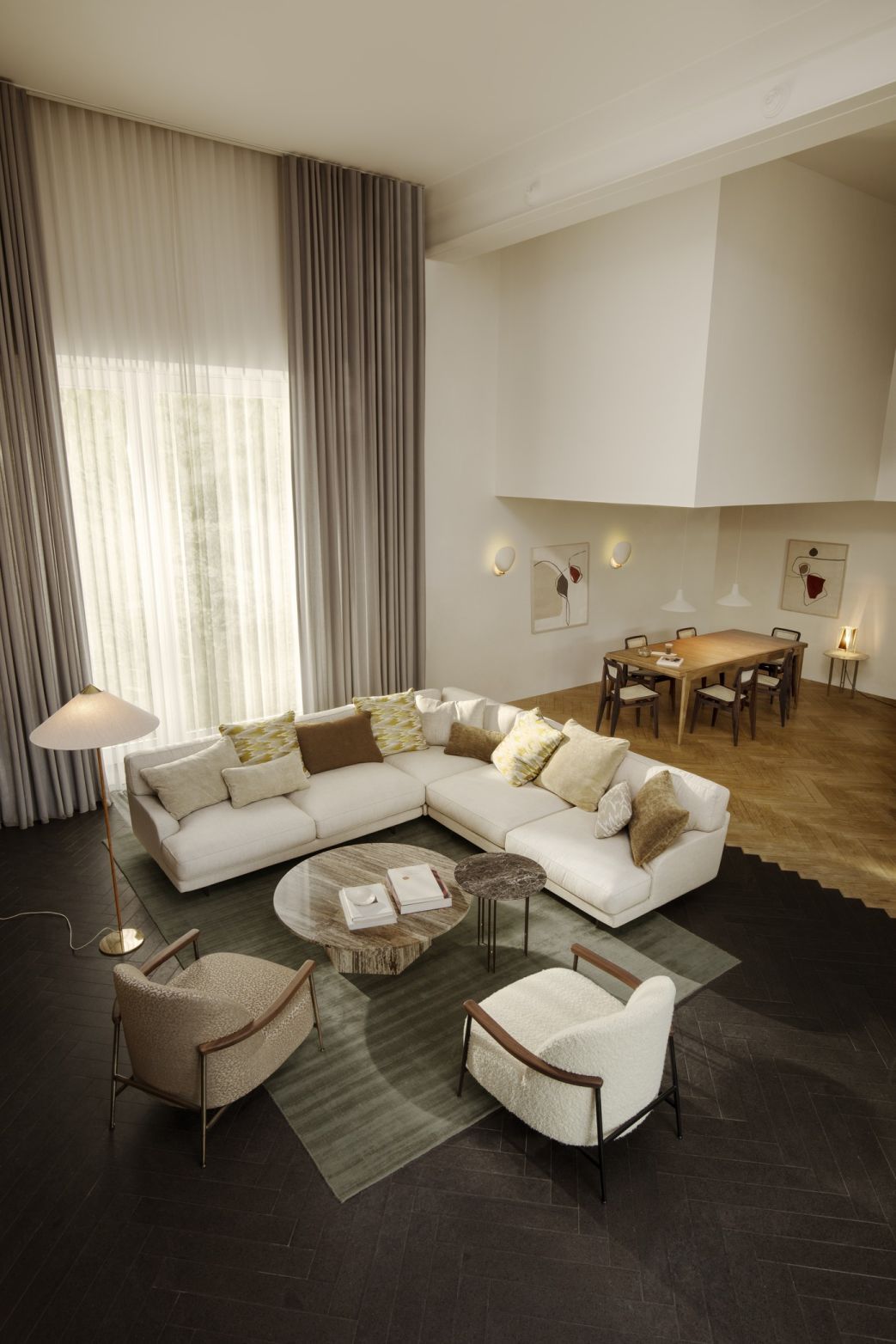 S-Table Esstisch ausziehbar Gubi