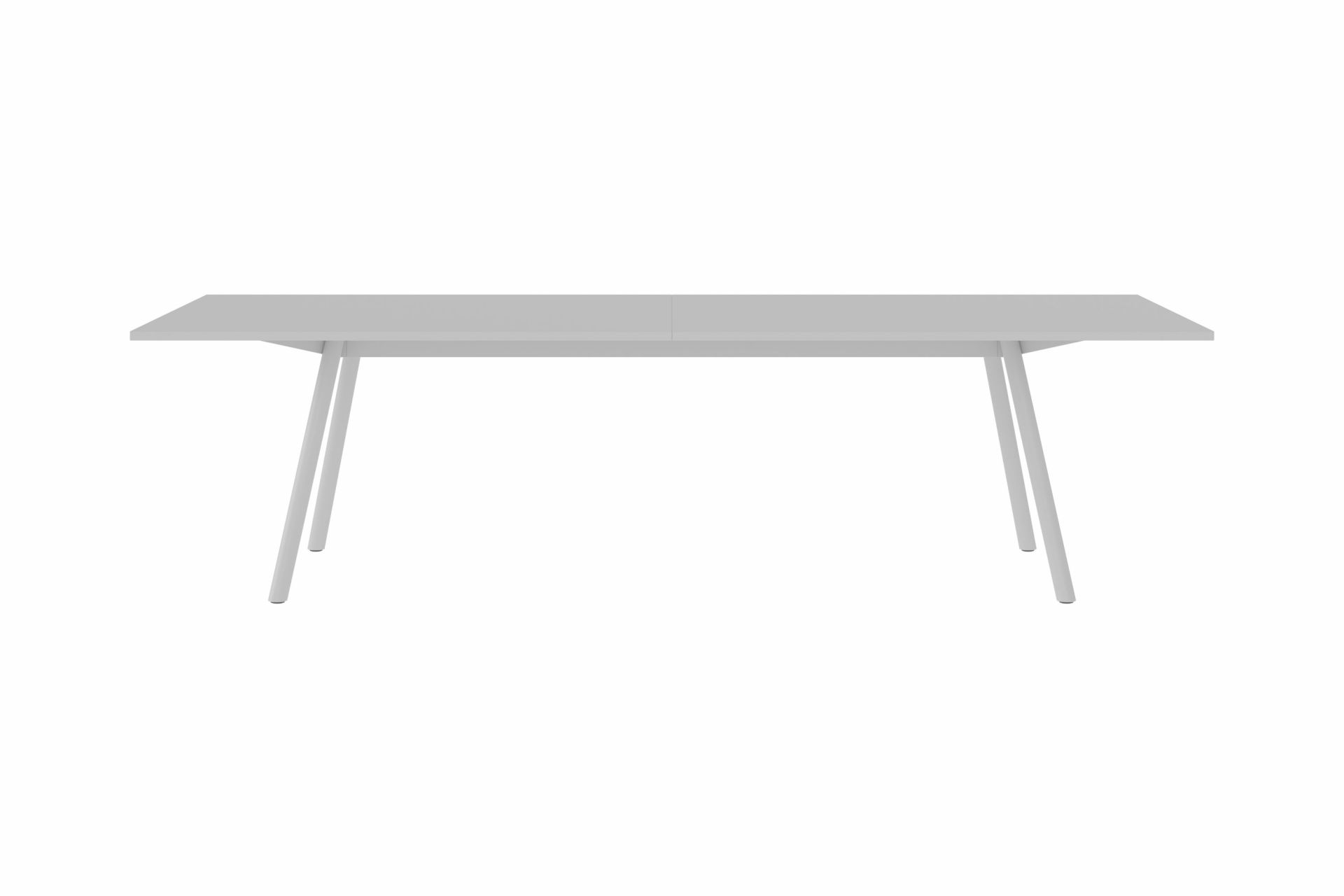 Heller Esstisch: New Tendency Masa Tischplatte mit minimalistischem Design und vier Beinen.