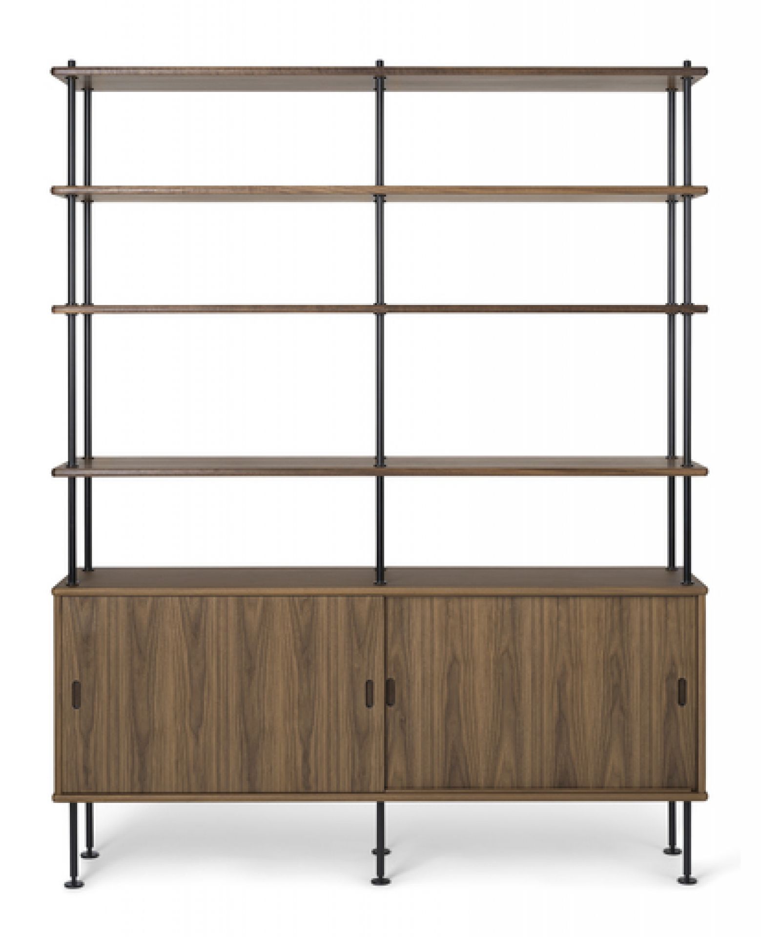 BM0253-1 Borge Mogensen Schranksystem Walnuss Carl Hansen & Søn