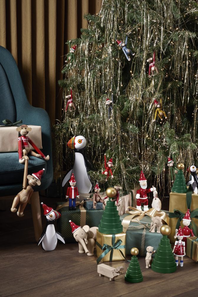 Set Liliput 3 Stück Holzfigur Kay Bojesen