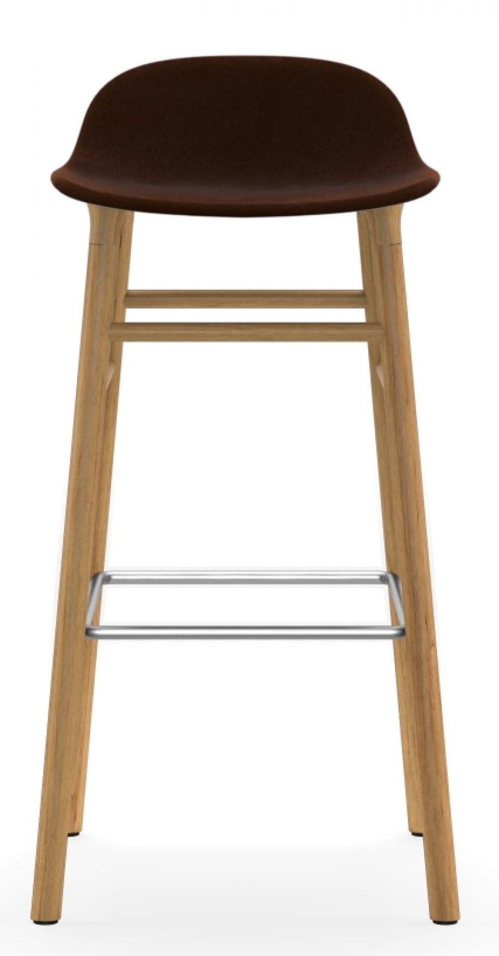 Form Barstool Barhocker H 75 cm Holz Gepolstert Normann Copenhagen