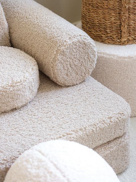 Kinderspielsofa Teddystoff Wigiwama