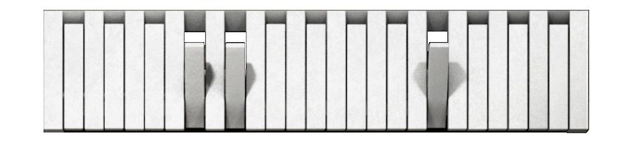 XYLO Wandgarderobe aus Buche, weiß lackiert, mit ausklappbaren Haken für Jacken und Mäntel.