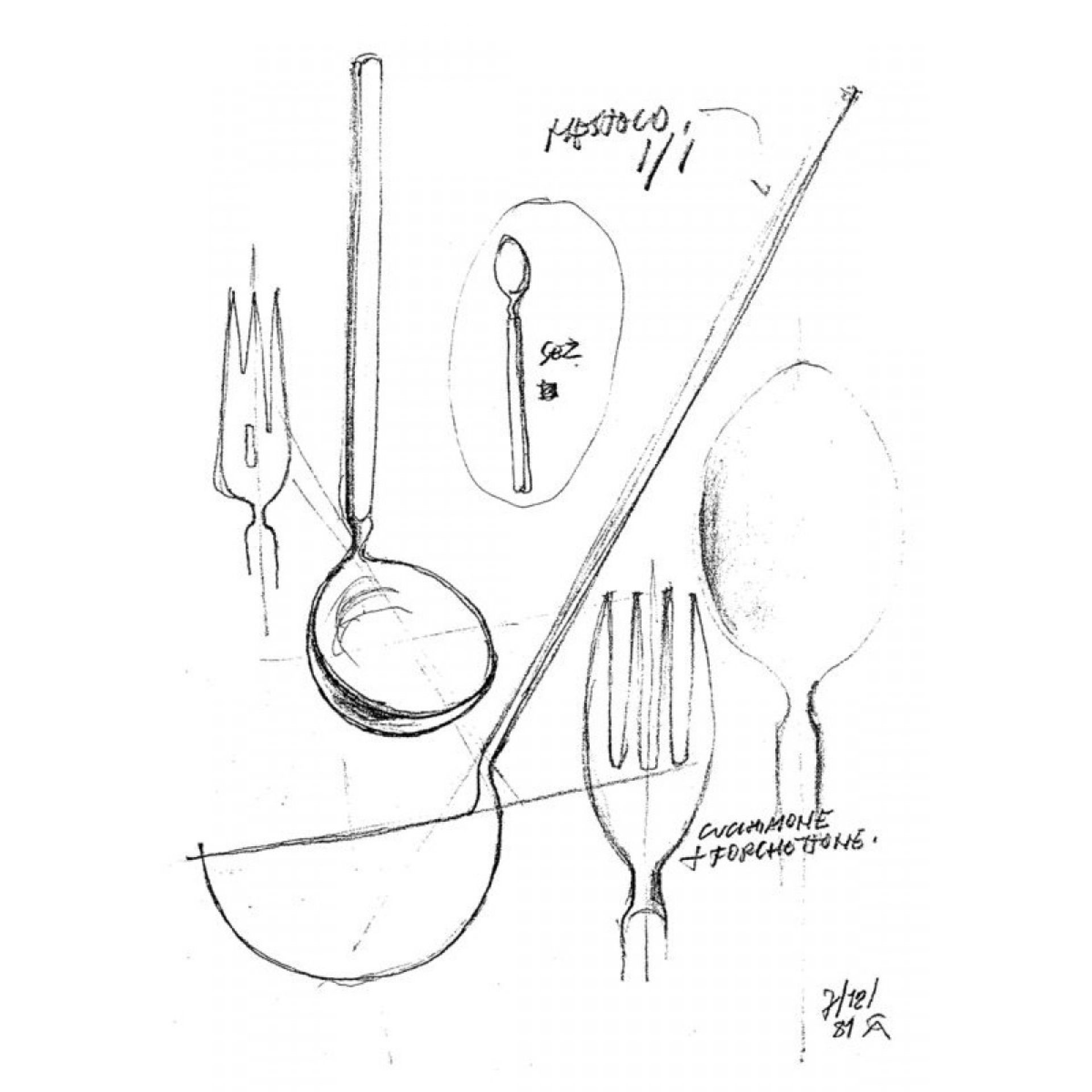 Dry Besteckgarnitur 4180S24 24tlg Alessi