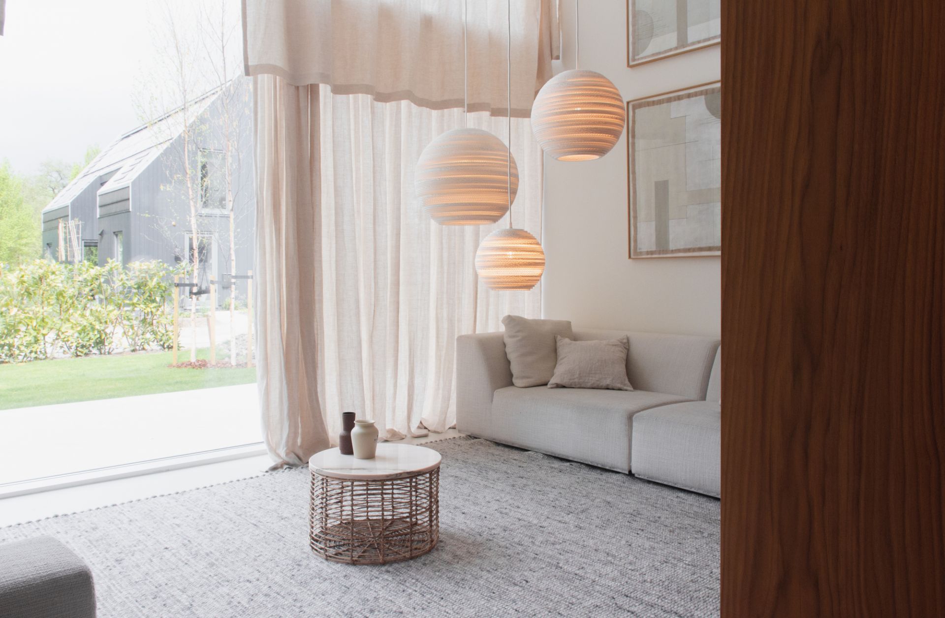 Scraplights Moon 18 Hängeleuchte Weiß Graypants