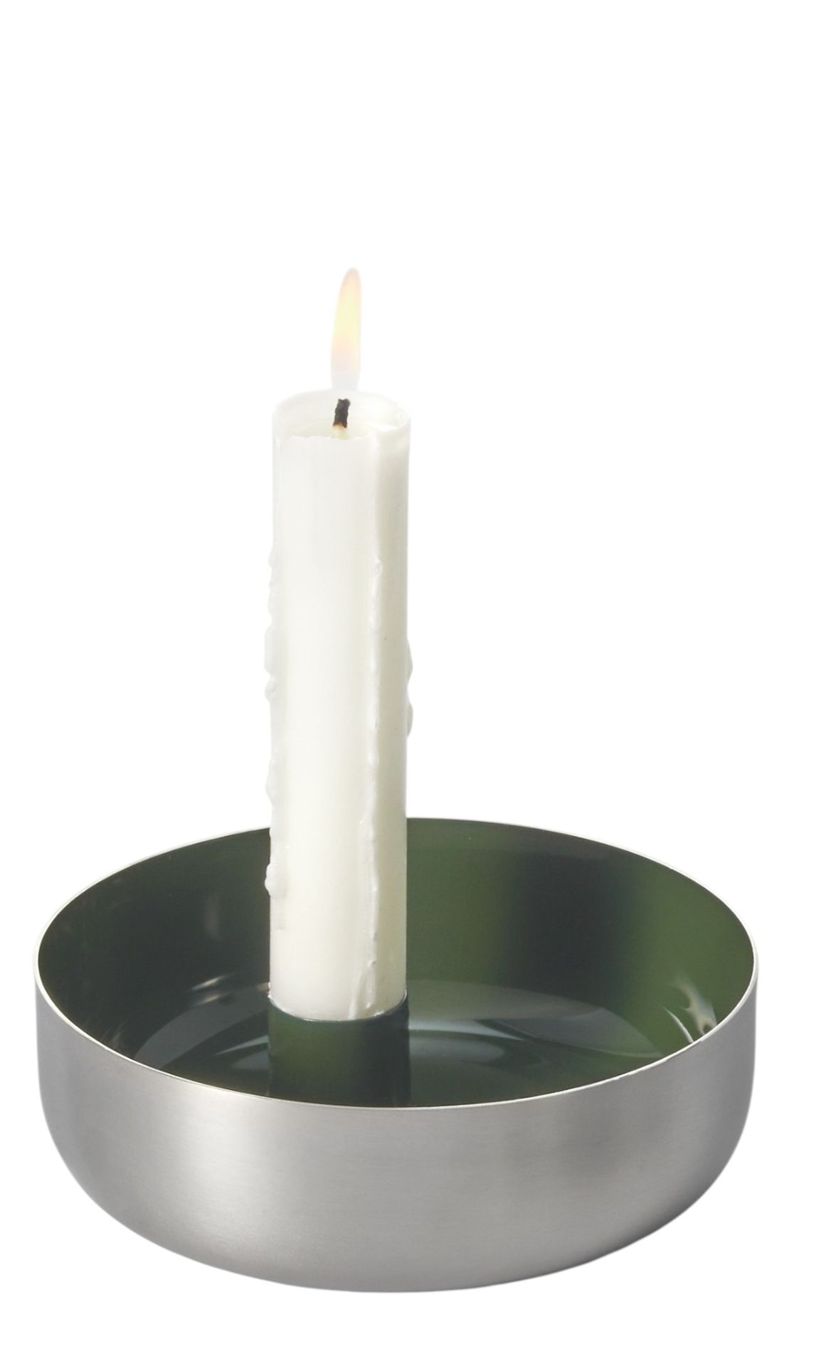 Biel 1er Kerzenschale Stahl Philippi