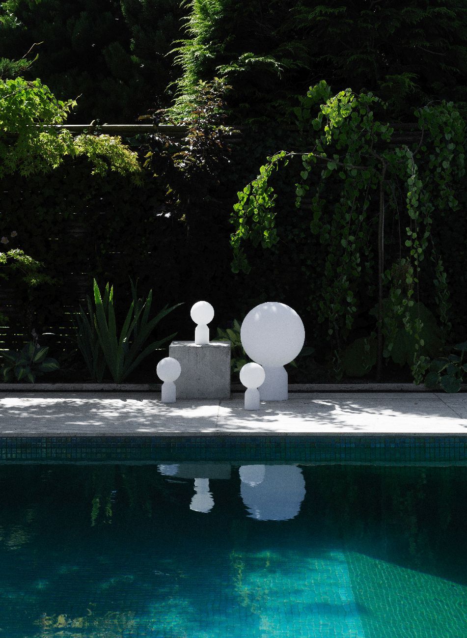 Yo Lamp Small Tischleuchte / Akkuleuchte Normann Copenhagen