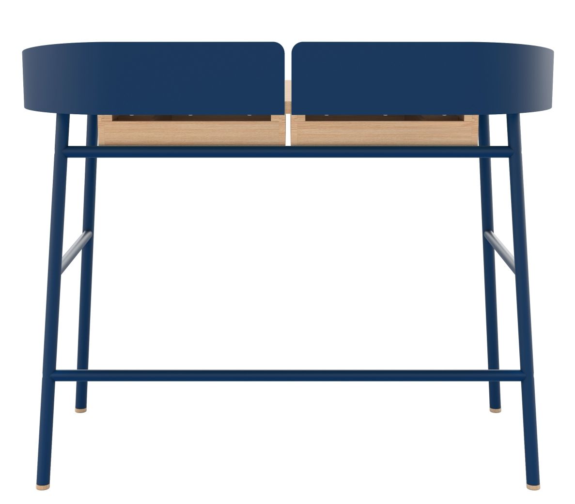 Victor Schreibtisch Hartô Blau matt