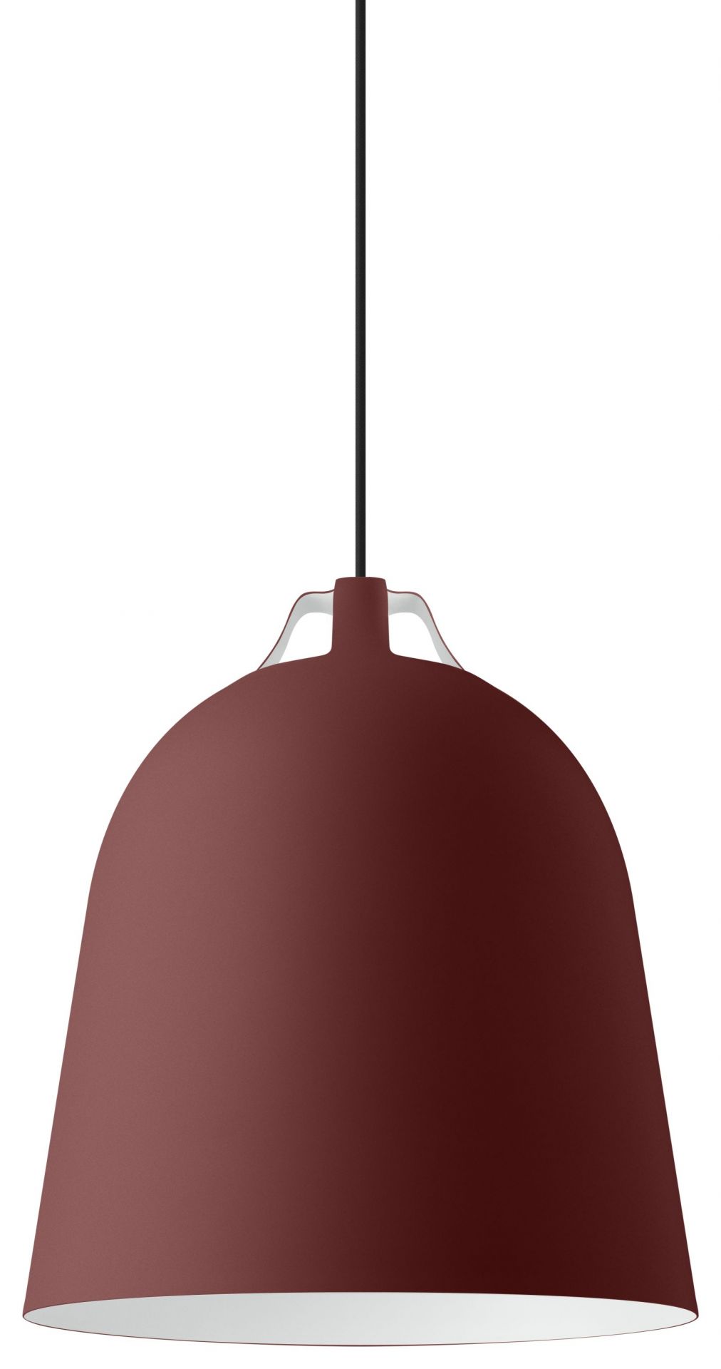 Clover Pendelleuchte in Burgunderrot von Eva Solo, Durchmesser 35 cm, moderne Hängelampe.