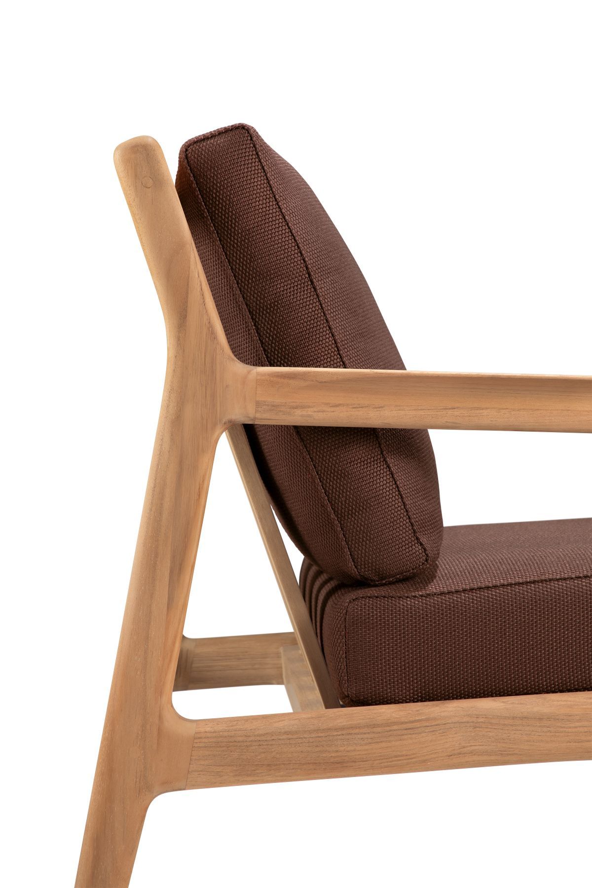 Jack Outdoor Loungesessel Teak Burgundy Ethnicraft