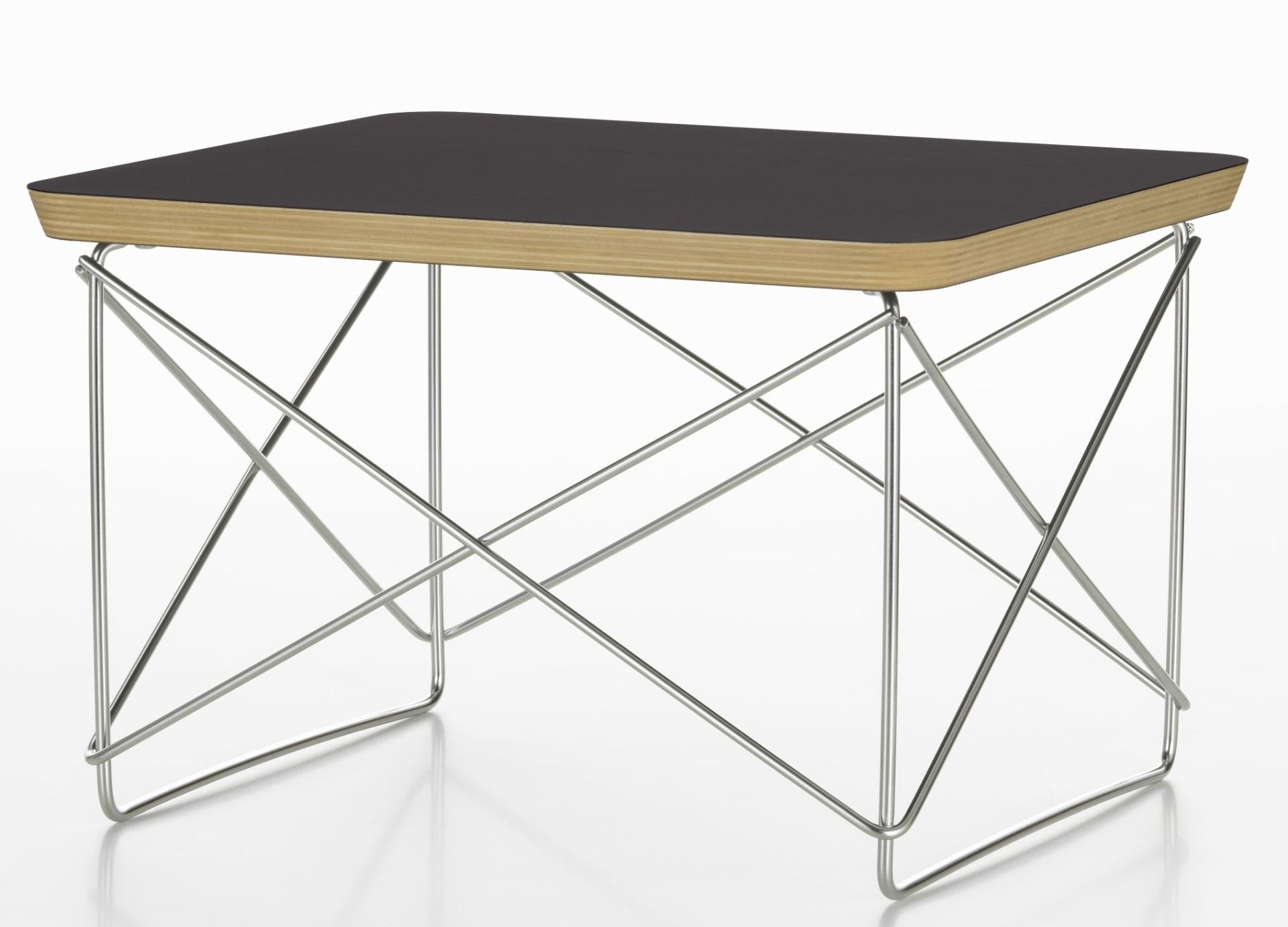 Occasional Table LTR Beistelltisch HPL Schwarz Vitra 