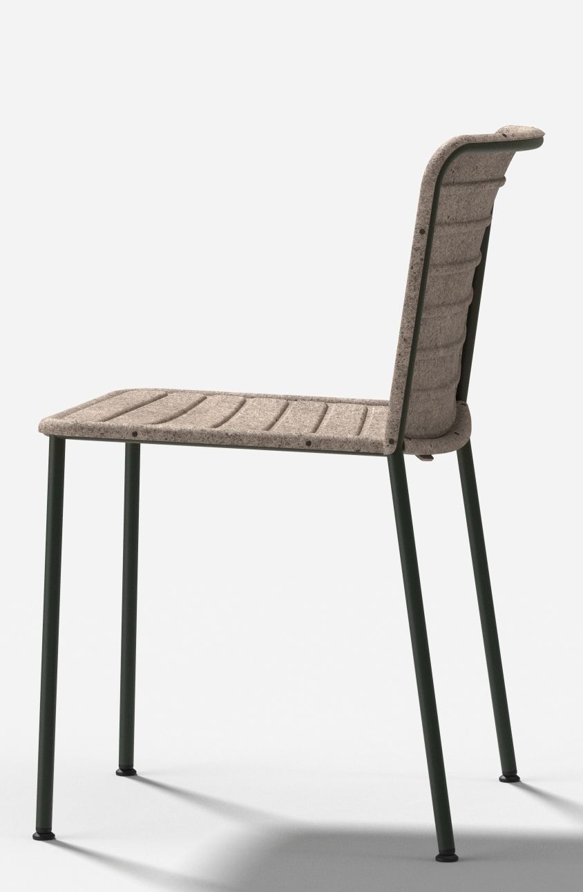 Flax Stacker Chair Stuhl Please wait to be seated 