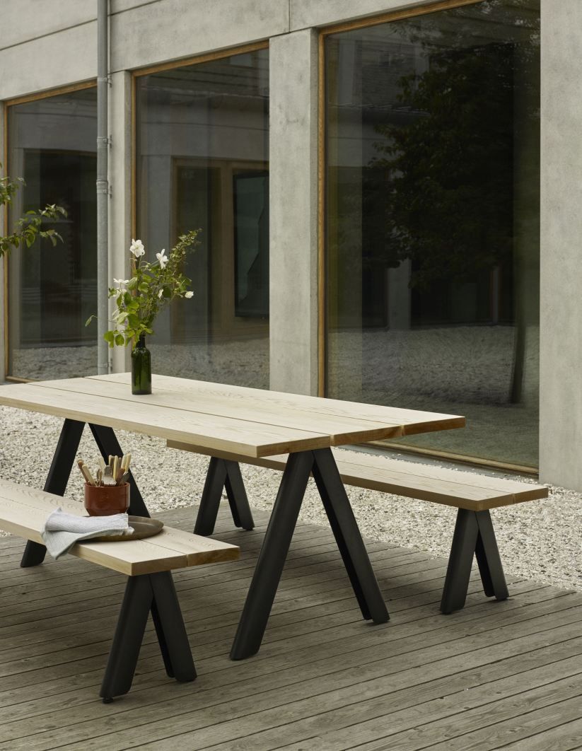 Overlap Table Tisch Outdoor Skagerak by Fritz Hansen
