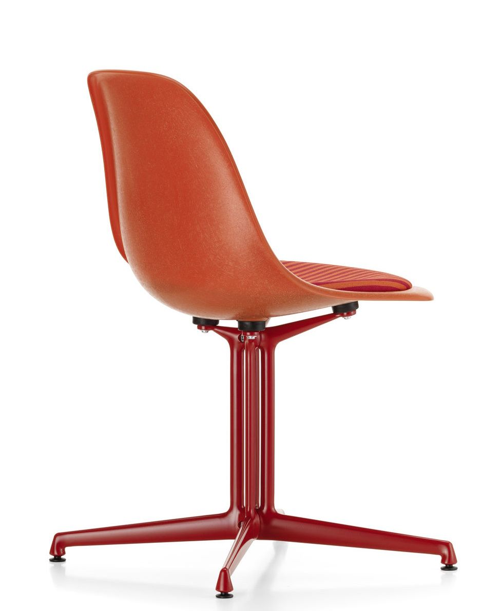 Eames Fiberglass Side Chair La Fonda Rot Orange Vitra LIMITED EDITION 