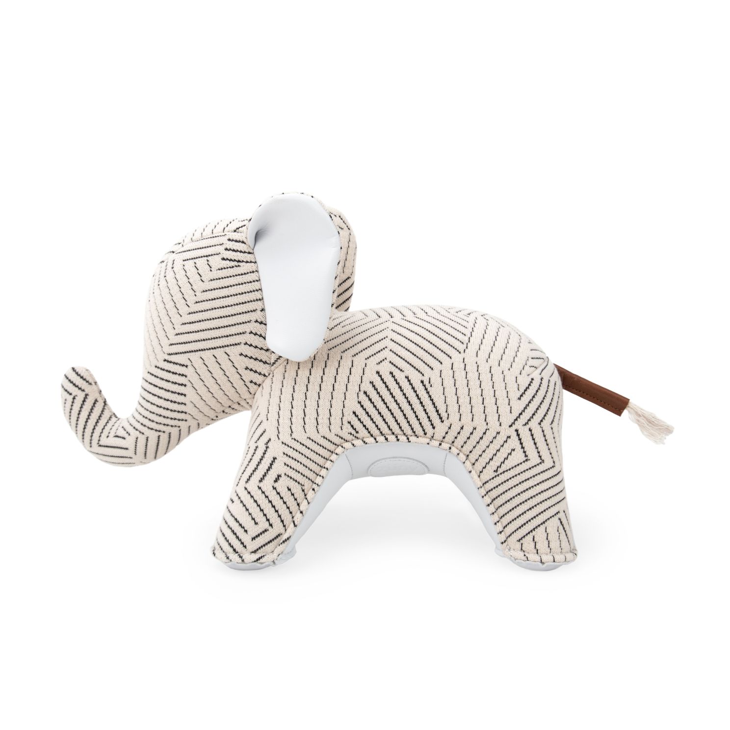 Buchstütze Elefant Abby Razzle Dazzle weiß Züny x KVADRAT
