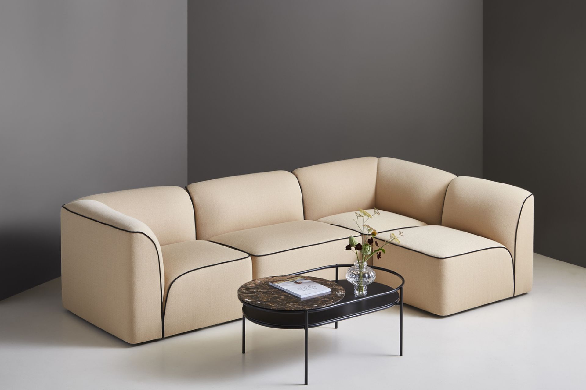 Flora 2,5-Sitzer Modul-Sofa Woud