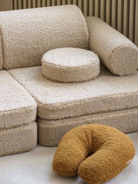 Kinderspielsofa Teddystoff Wigiwama