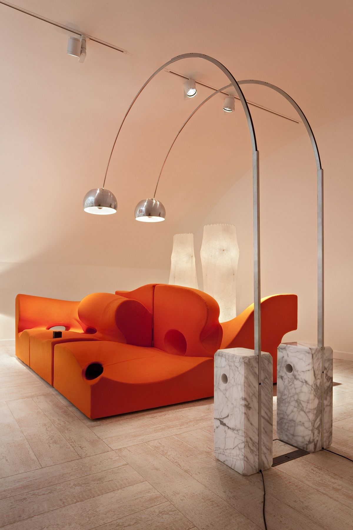Arco Stehleuchte Flos