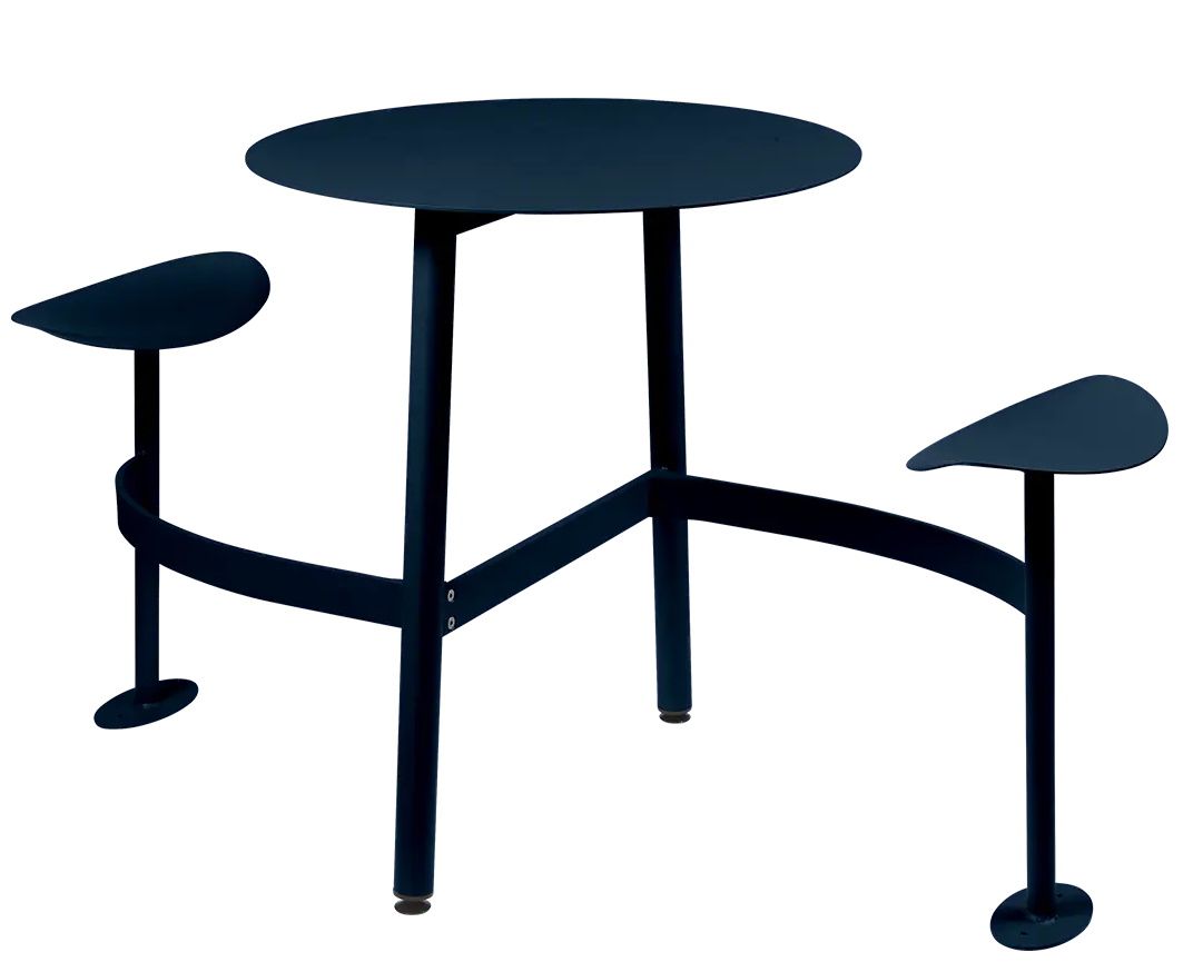 Bolder 2-Sitzer-Tisch mit Sitzflächen Outdoor Fermob