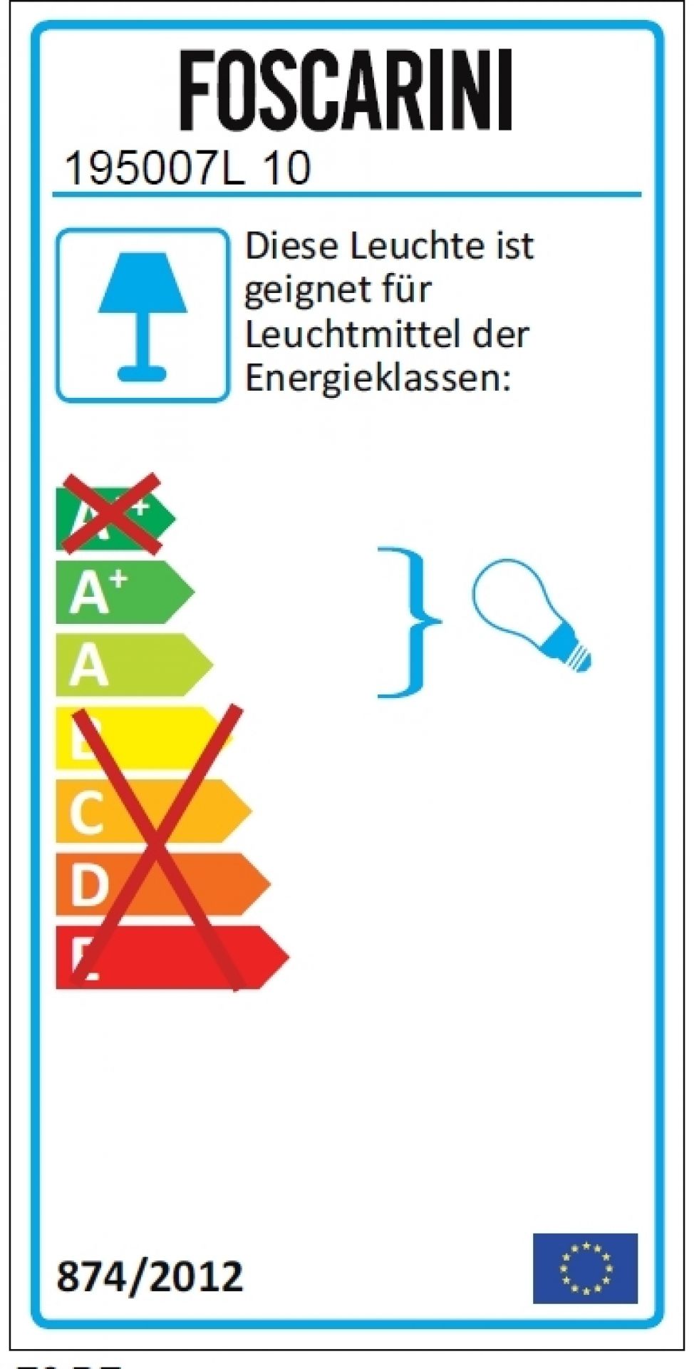 Aplomb Pendelleuchte Foscarini Braun