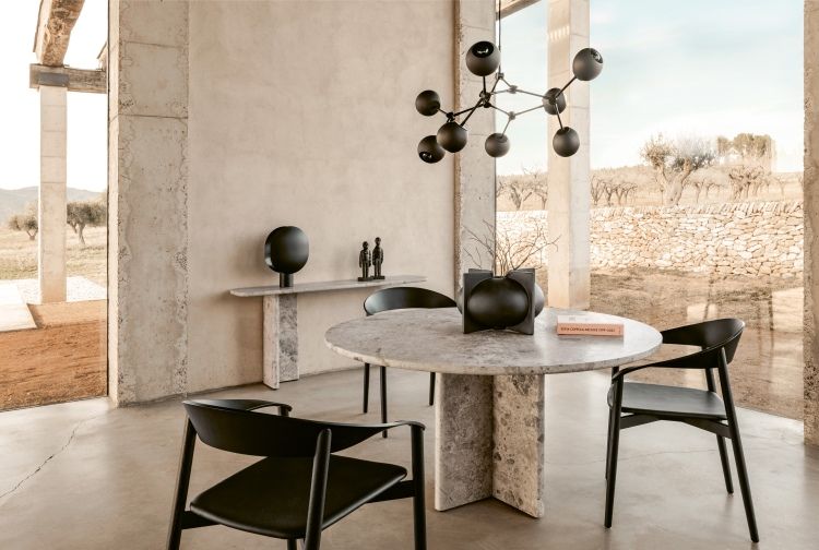 BC17 T-Rox Tisch rund Esstisch Janua